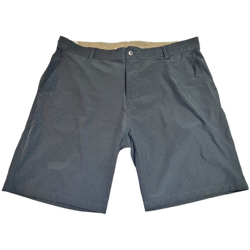 Men's Burnside Tech Travel Golf Shorts Size 40 Blue Gorpcore Hiking Beach Surf